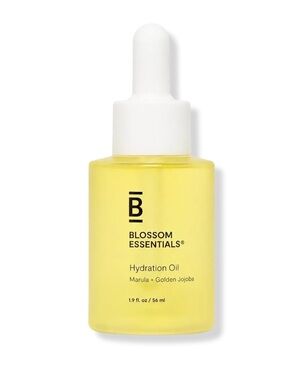 Blossom Essentials Hydration Oil Lightweight Antioxidant Face Body Hair Squalane